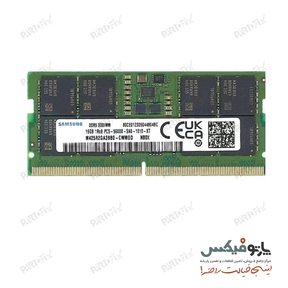 رم لپ تاپ سامسونگ 16 گیگابایت DDR5 5600 PC5-44800